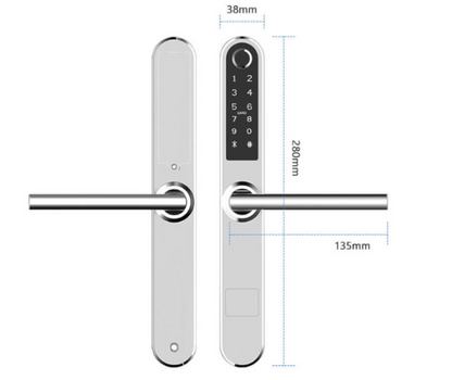 AusLock Slim Series (S31B- Silver)