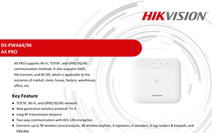 Hikvision AX PRO Alarm Security Kit