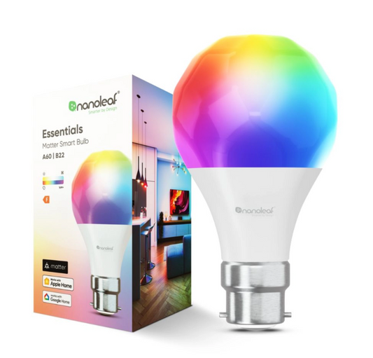 Nanoleaf Essentials Smart Bulb B22 (Matter Compatible)